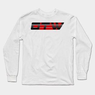 OTW Logo (Black on Red) Long Sleeve T-Shirt